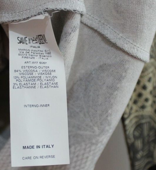 Save The Queen Top Size Large Long Sleeved - Picture 7 of 7